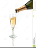 Champagne Flute Clipart Image