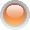 Led Circle (orange) Clip Art