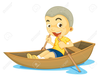 Clipart Of Wooden Boat Image