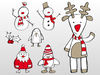 Free Cute Christmas Cliparts Image