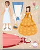 Free Clipart For Beauty And The Beast Image