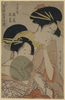 The Ladys Hinatsuru And Hinamatsu Of Chōji-ya. Image