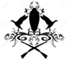 H Emblem Clipart Image