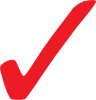 Simple Red Checkmark Clip Art