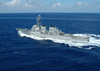 The Guided Missile Destroyer Uss Cole (ddg 67) Underway In The Atlantic Ocean. Image