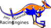 Blue Kangaroo Clip Art