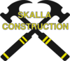 Skalla Construction Logo Clip Art