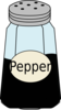 Pepper Shaker Clip Art