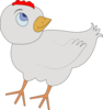 Chicken-001-figure-color Clip Art