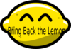 Bring Back The Lemon Clip Art