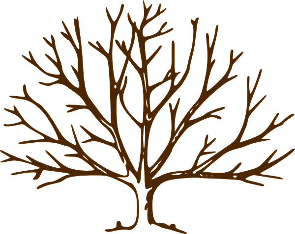 clipart tree branch silhouette - photo #39