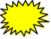 Yellow Explosion Clip Art