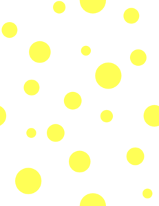 Yellow Polka Dots Clip Art at  - vector clip art online, royalty  free & public domain
