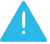 Light Blue Warning Sign No Border Clip Art