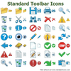 Standard Toolbar Icons Image
