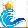 Beach Clipart Ocean Tropical Wave Image