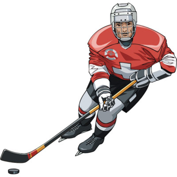 Hockey Player | Free Images at Clker.com - vector clip art online