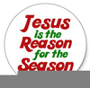 Jesus Is The Reason For The Season Clipart Image