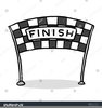 Race Finish Line Clipart Image