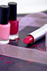 Cosmetics Lipsticks Nail Polish Image