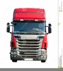Truck Front View Clipart Image