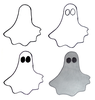 Simple Ghost Drawing Image