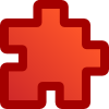 Red Puzzle Piece Clip Art