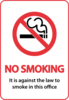 No Smoking Sign Clip Art
