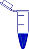 Tube Dna Blue Clip Art