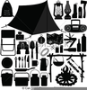 Camping Graphic Clipart Image