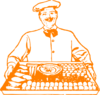 Chef Orange Clip Art