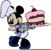 Disney Clipart Birthday Minnie Cake Image