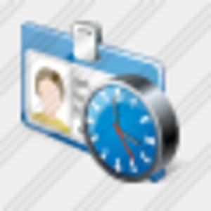 Icon Badge Clock Image