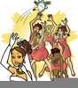 Clipart Of Bridesmaids Image