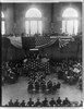 [teddy Roosevelt And Others Gathered On A Platform, People Above And Below Seated] Image