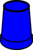 Blue Cup Clip Art