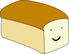 Loaf With Face Clip Art