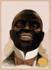 [bust Portrait Of Smiling African American, Facing Front] Clip Art