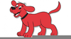 Clifford Big Red Dog Clipart Image
