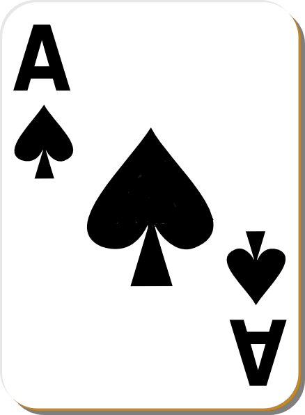 Ace Of Spades Clip Art at Clker.com - vector clip art online, royalty free  & public domain