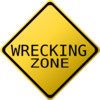 Wrecking Zone Clip Art