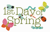 Spring Begins Clipart Image