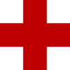 Red Medical Cross Corrected Clip Art