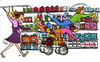Grocery Shopping Clip Art Image