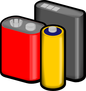 Batteries Clip Art at Clker.com - vector clip art online, royalty free &  public domain