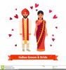 Hindu Wedding Invitation Clipart Image