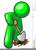Digging A Hole Clipart Image
