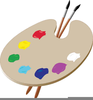 Clipart And Artists Palette Image