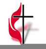 United Methodist Clipart Cross And Flame Image