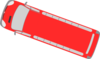Red Bus - 160 Clip Art